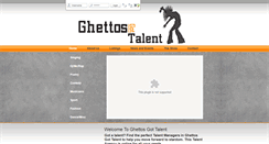 Desktop Screenshot of ghettosgottalent.com